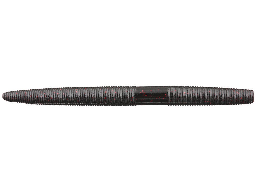 Black W/Sm Red Flk 